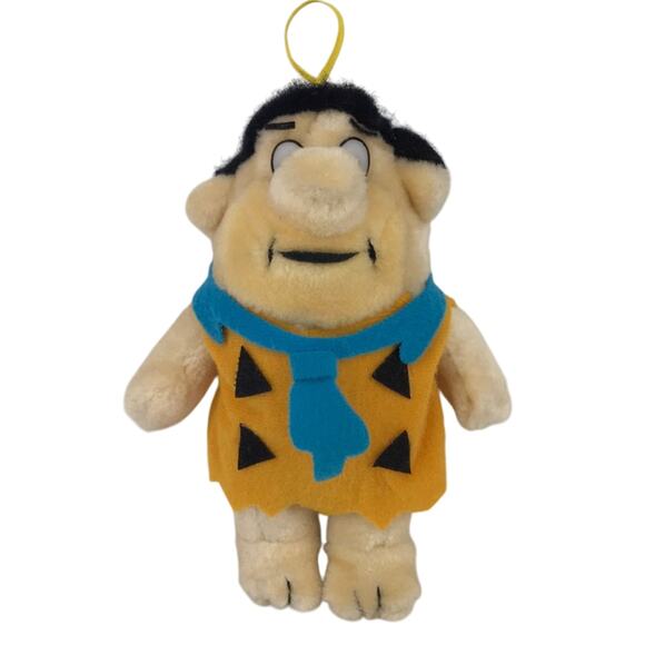 Nanco Other - Vintage Nanco Fred Flintstone Plush Ornament 7'' 1980 Hanna-Barbera Collectible